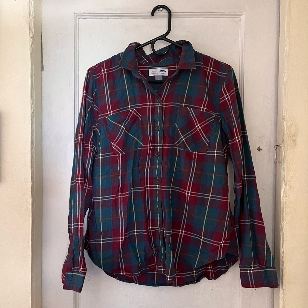 Custom Ugly Christmas Flannel Size Large - Picture 3 of 4